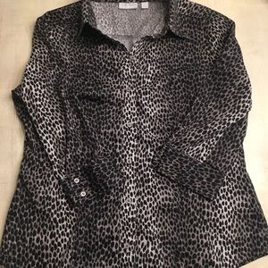New York & Company animal print Size XL